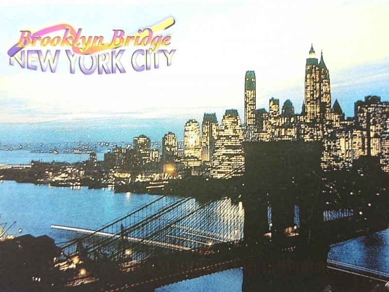 BROOKLYN BRIDGE. NEW YORK CITY