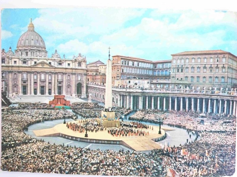 ROMA. PIAZZA S. PIETRO – MANIFESTAZIONE POPOLARE