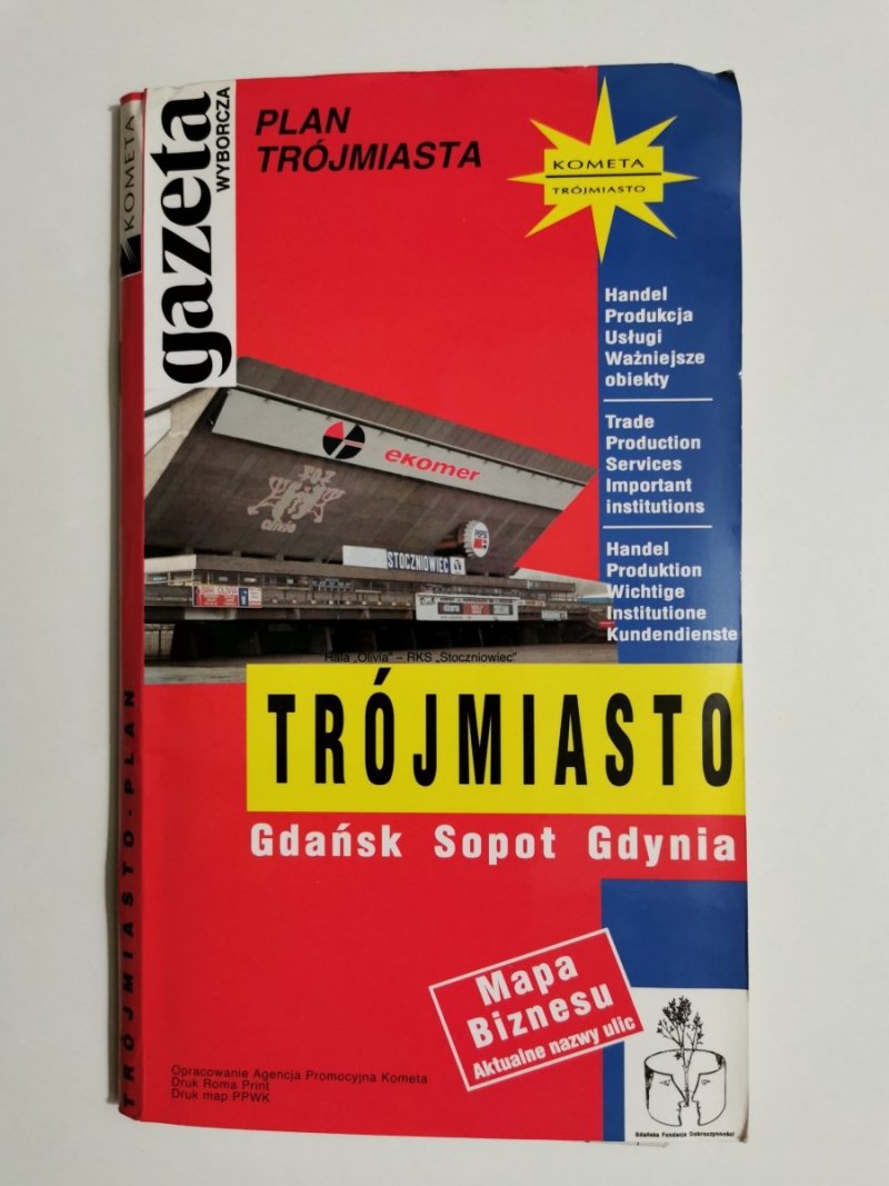 TRÓJMIASTO. GDAŃSK SOPOT GDYNIA 1992