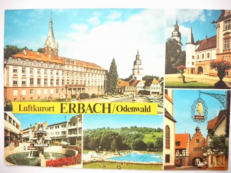 LUFTKURORT ERBACH IM ODENWALD. STADT DER ELFENBEINSCHNITZER