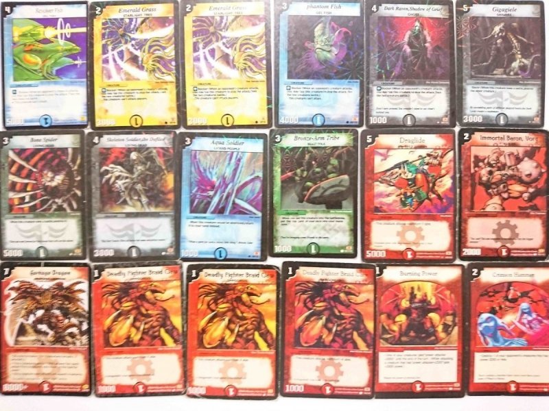 Karty DUEL MASTERS ZESTAW 162 szt.