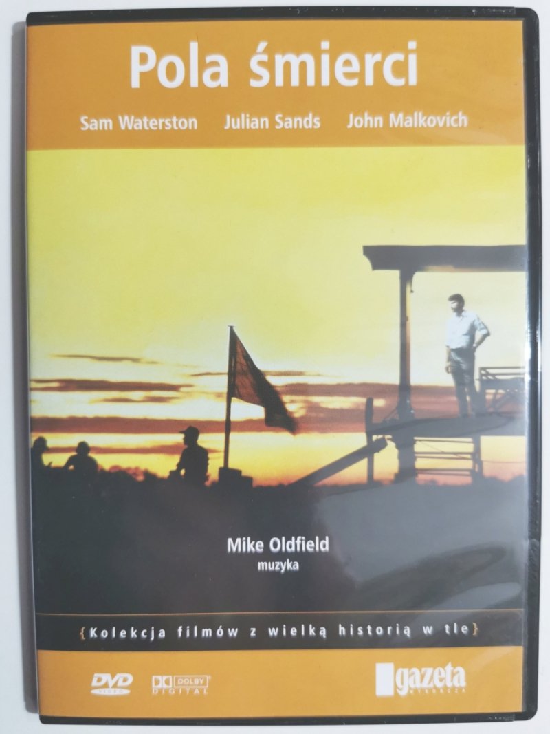 DVD. POLA ŚMIERCI. SAM WATERSTON