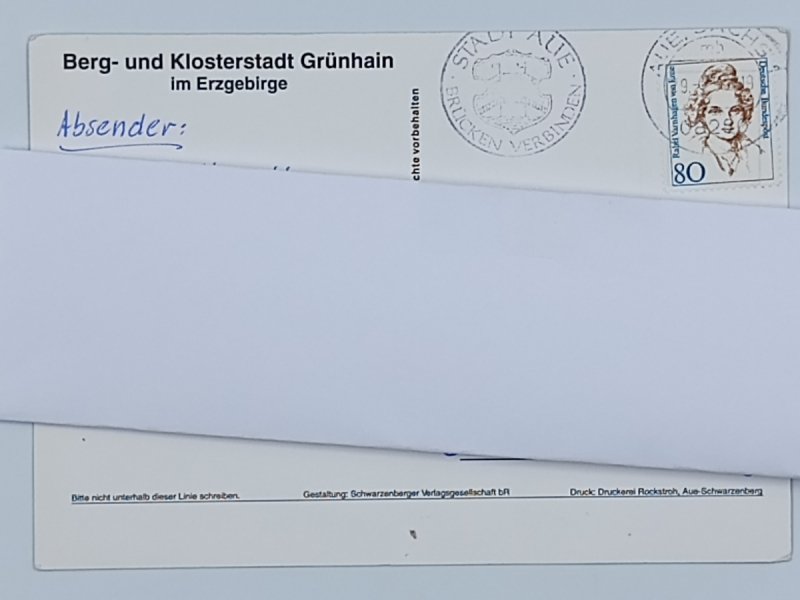 BERG UND KLOSTERSTADT GRUNHAIN IM ERZGEBIRGE