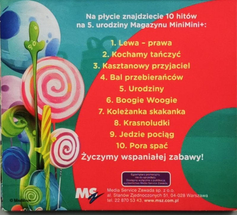 DVD. URODZINOWE HITY RYBKI MINIMINI
