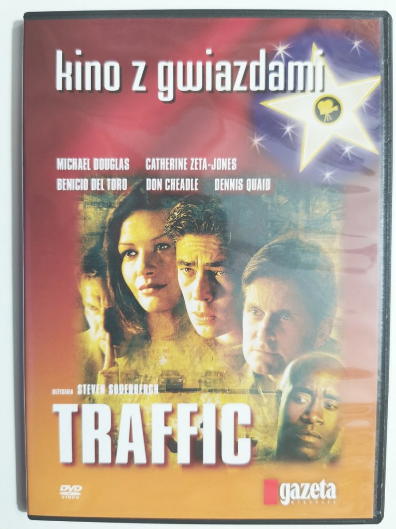 DVD. TRAFFIC. REŻ. STEVEN SODERBERGH. KINO  Z GWIAZDAMI