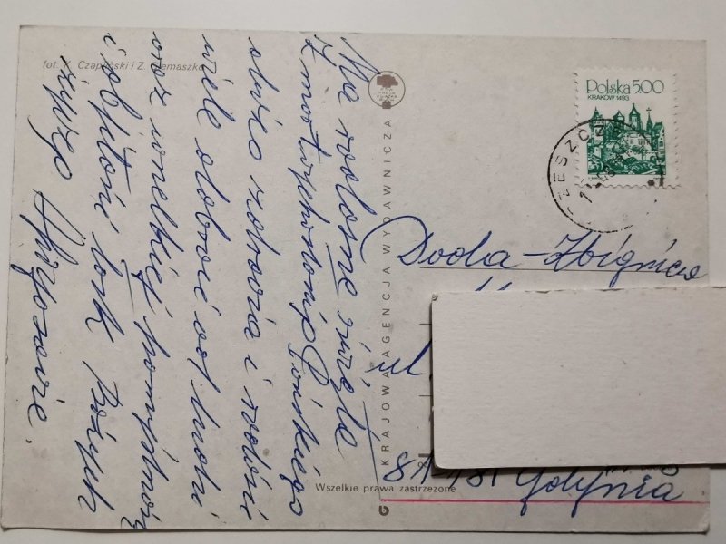 POCZTÓWKA WIELKANOCNA NR.49 WESOŁYCH ŚWIĄT FOT. CZAPLIŃSKI, SIEMASZKO