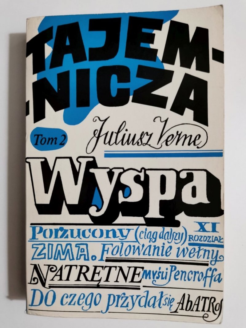 TAJEMNICZA WYSPA TOM 2 - Juliusz Verne 1980