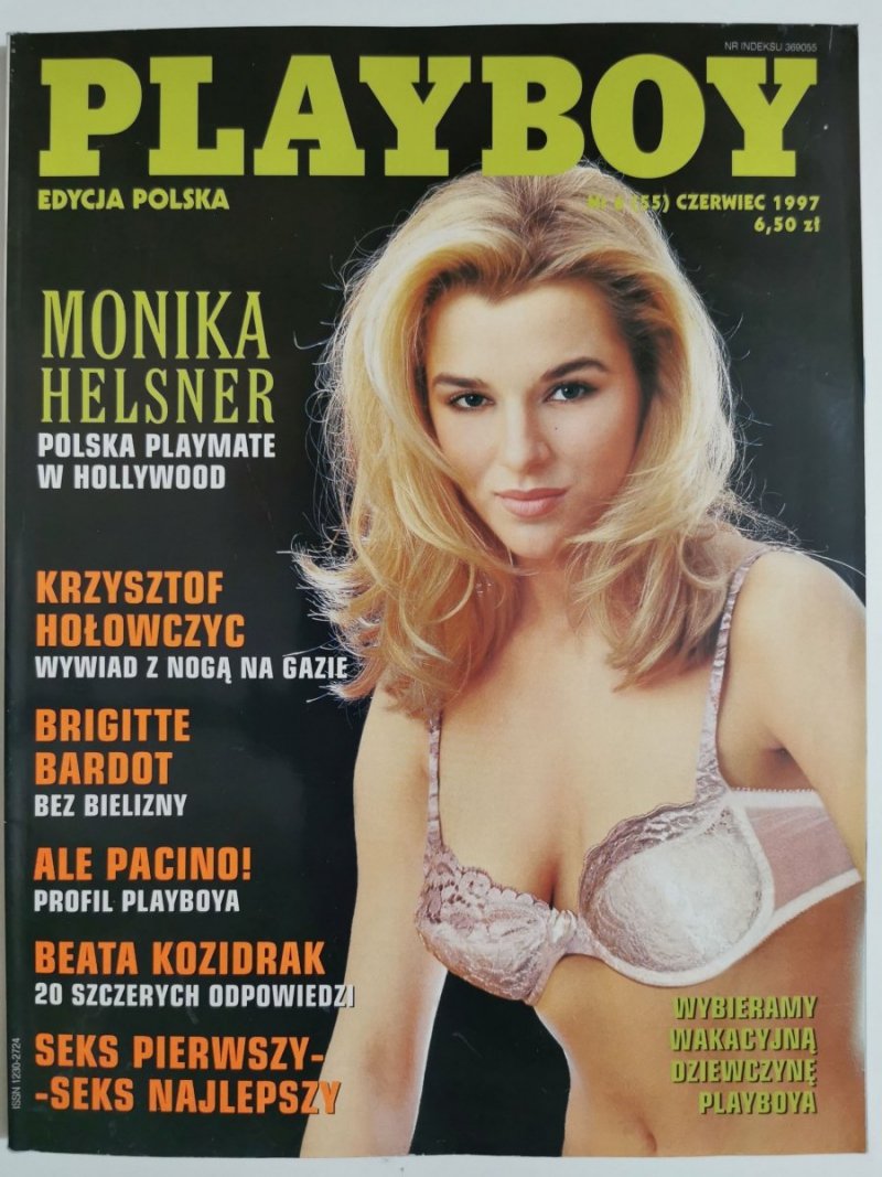 PLAYBOY NR 6 (55) CZERWIEC 1997 MONIKA HELSNER 