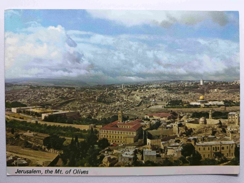JERUSALEM THE MT. OF OLIVES