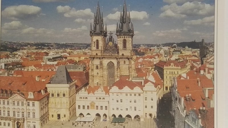 PRAHA. UNESCO THE PROTECTED HISTORICAL TOWN AREA
