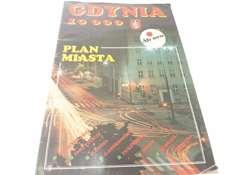GDYNIA 10 000 PLAN MIASTA 1992