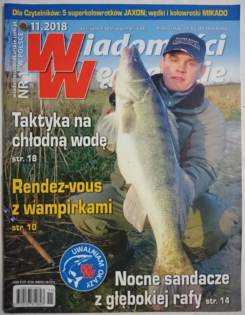 WIADOMOŚCI WĘDKARSKIE NR 11.2018