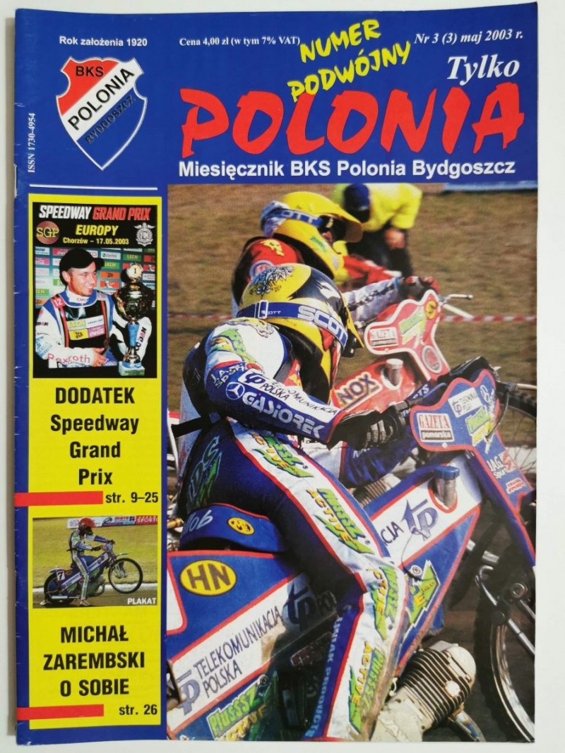 TYLKO POLONIA NR 3 (3) MAJ 2003