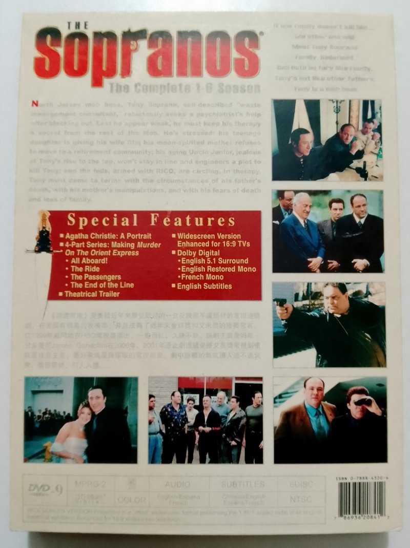 DVD. THE SOPRANOC