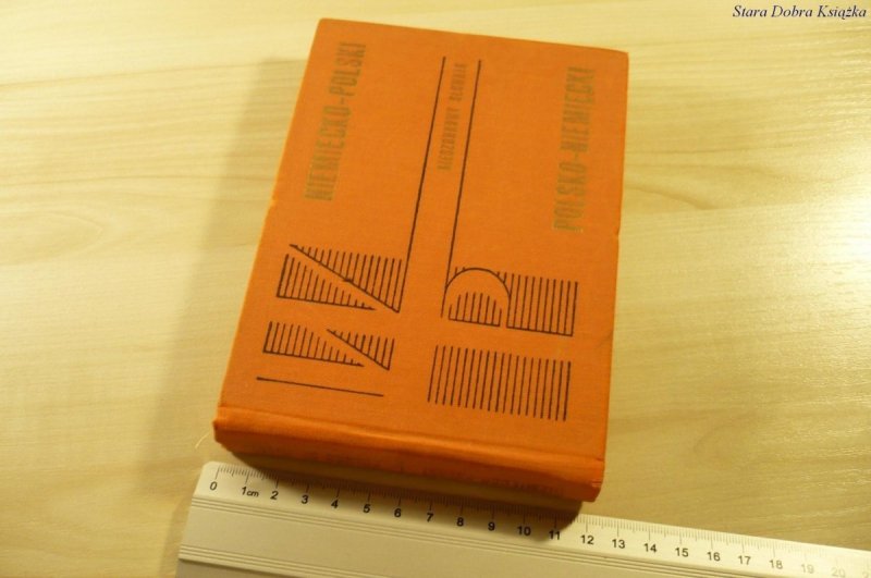 KIESZONKOWY SŁOWNIK NIEM-POL; POL-NIEM (1972)