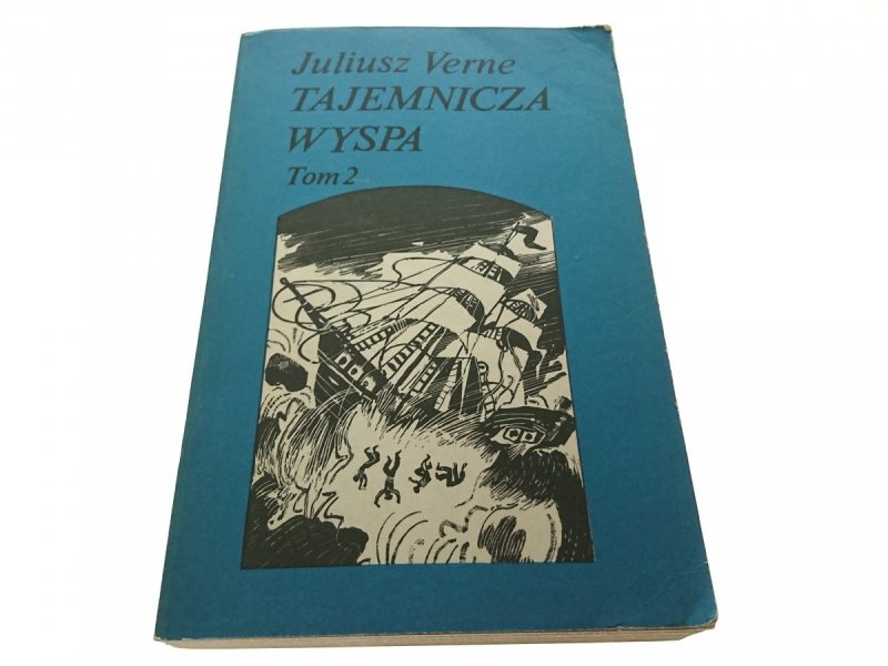 TAJEMNICZA WYSPA TOM 2 - Juliusz Verne 1988