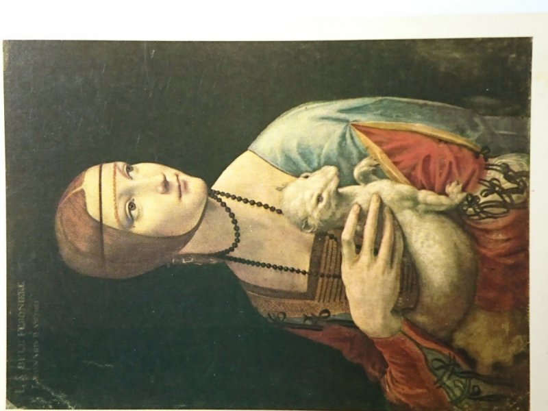 LEONARDO DA VINCI. DAMA Z GRONOSTAJEM