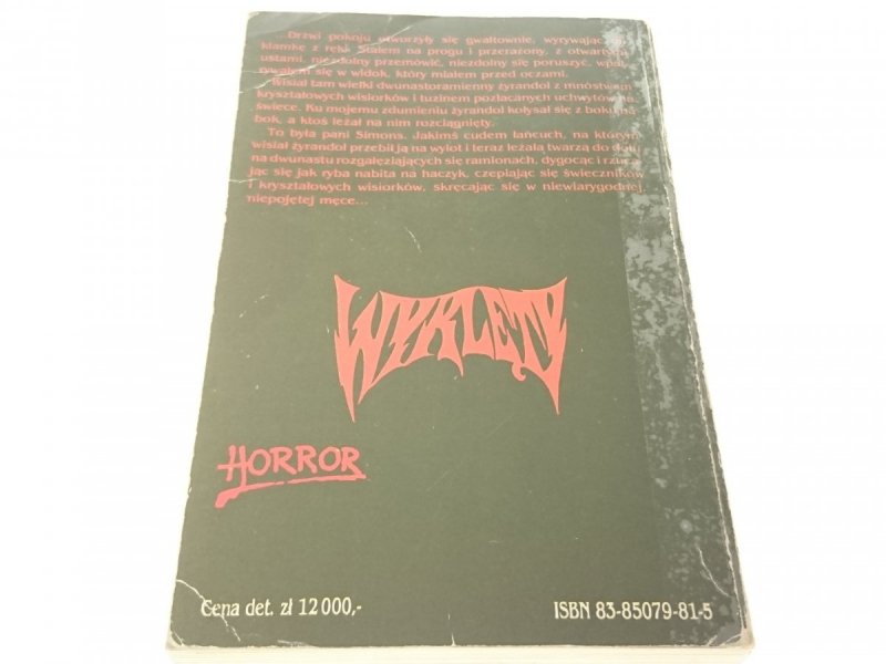 WYKLĘTY - Graham Masterton 1990