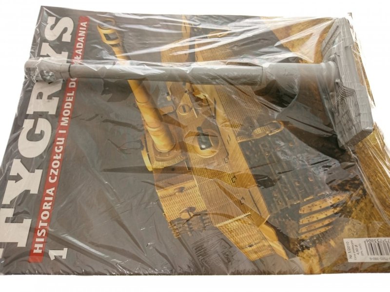 TYGRYS HISTORIA CZOŁGU I MODEL DO SKŁADANIA NR 001