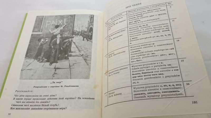 JĘZYK ROSYJSKI DLA KLASY II LICEUM - Babenko 1987