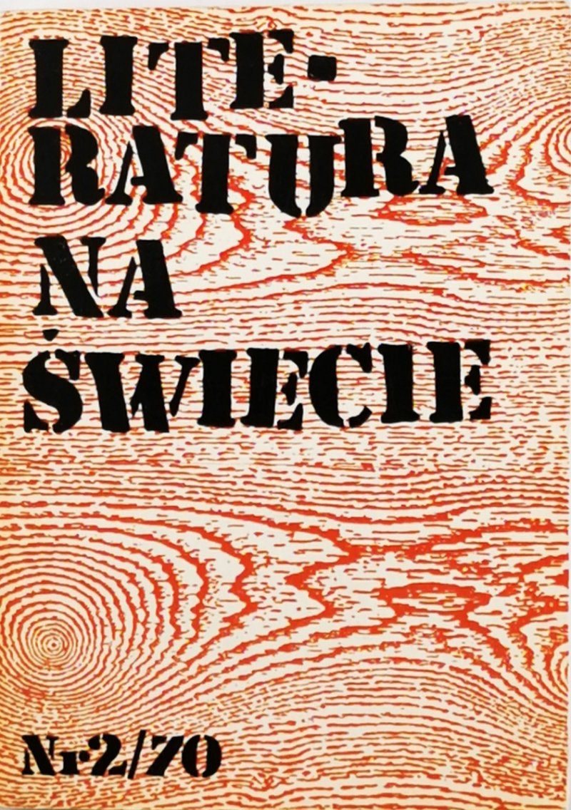 LITERATURA NA ŚWIECIE NR 2 (70)  