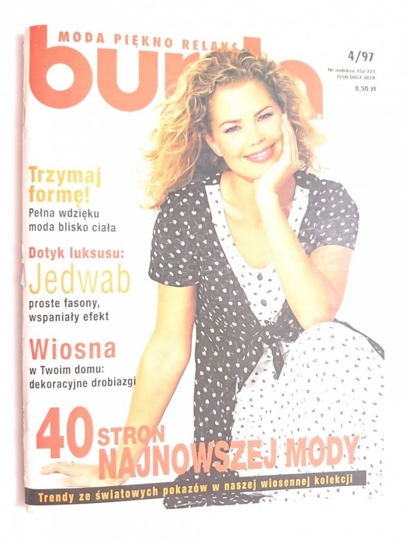BURDA MODA PIĘKNO RELAKS 4/97