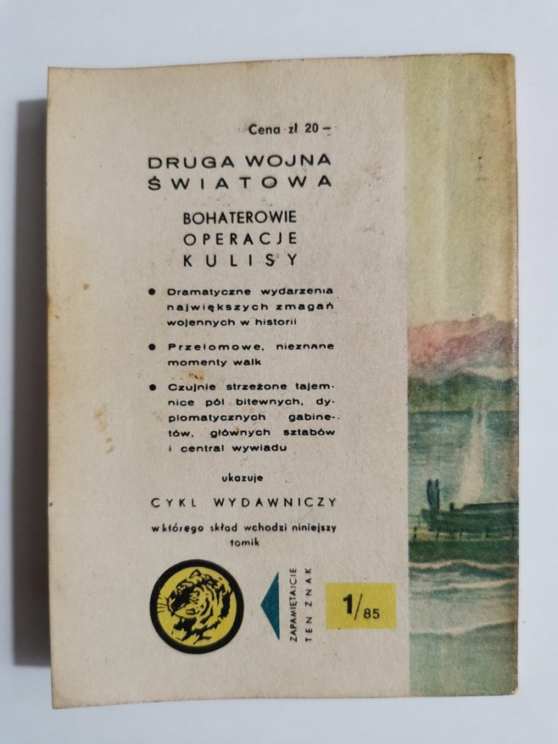 ŻÓŁTY TYGRYS: NA FALACH AMURU - Józef Wiesław Dyskant 1985