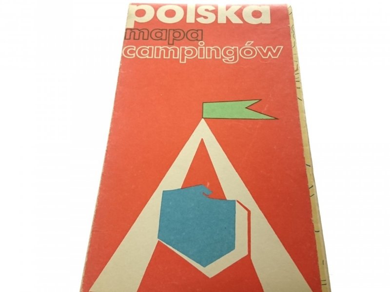 POLSKA MAPA CAMPINGÓW (1975)