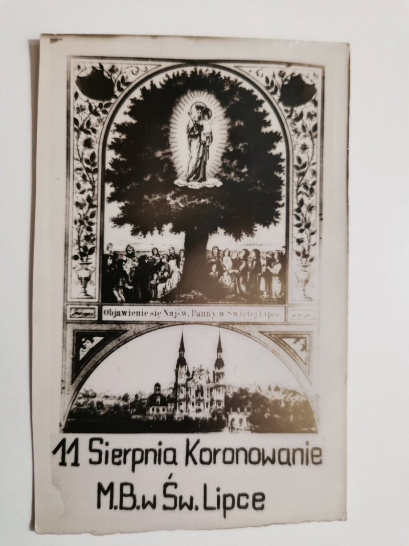 11 SIERPNIA KORONOWANIE M.B. W ŚW. LIPCE