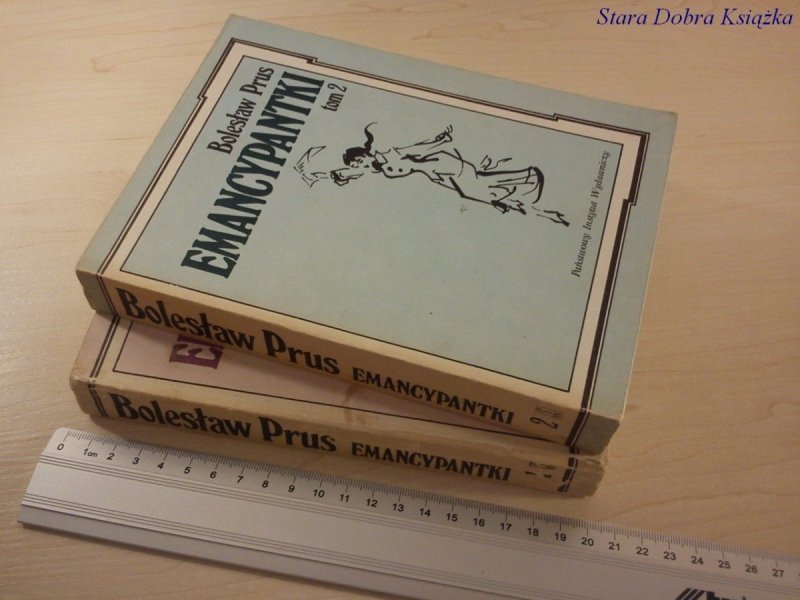 EMANCYPANTKI 2 TOMY KOMPLET - BOLESŁAW PRUS