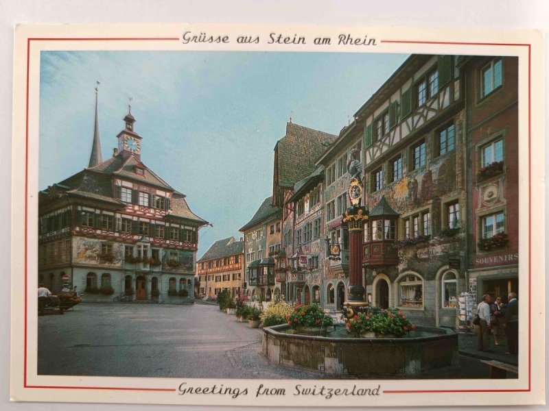 STEIN AM RHEIN RATHAUSPLATZ