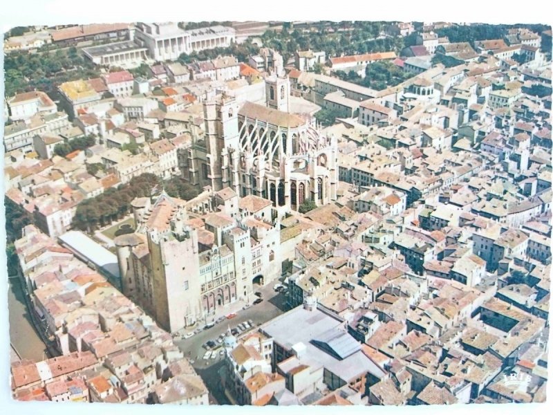 NARBONNE. CAPITALE DE LA GAULE MERDIONALE. VUE DU CIEL