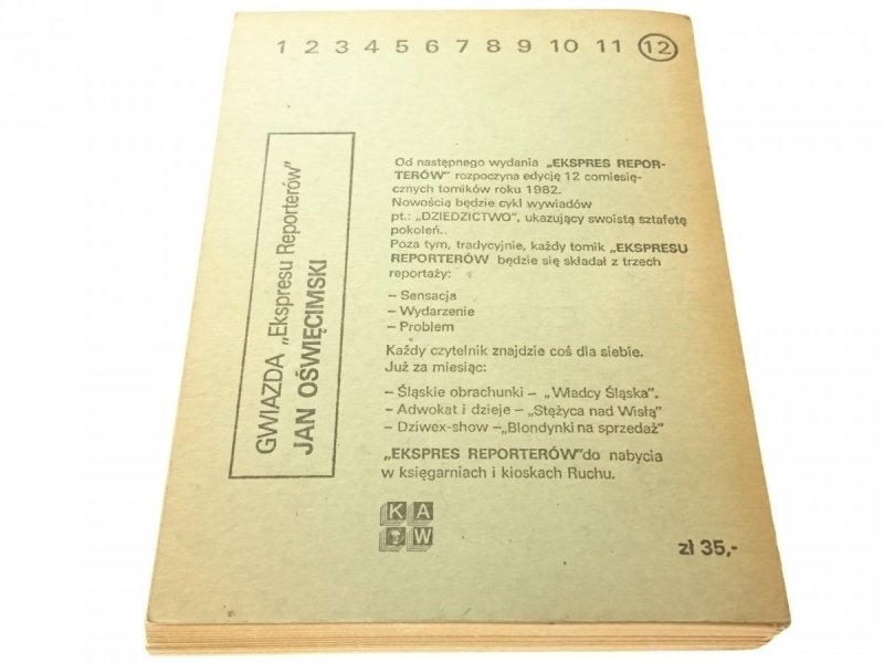 EKSPRES REPORTERÓW: SPRAWA KOWALCZYKÓW 1982