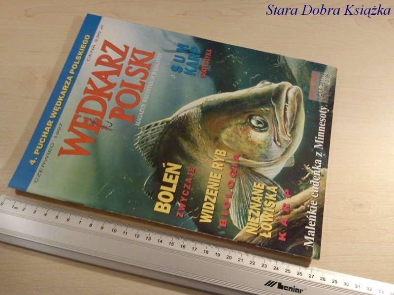 WĘDKARZ POLSKI NR. 6/1997 BOLEŃ ZWYCZAJE