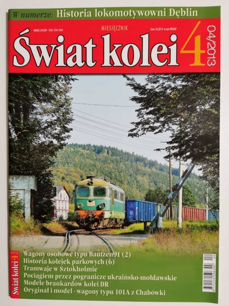 Miesięcznik. Świat kolei 04/2013