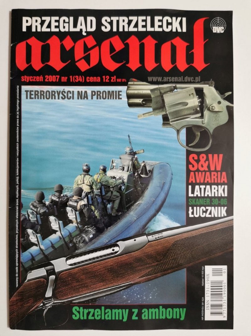PRZEGLĄD STRZELECKI ARSENAŁ STYCZEŃ 2007 NR 1 (34)