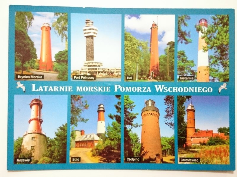 LATARNIE MORSKIE POMORZA WSCHODNIEGO
