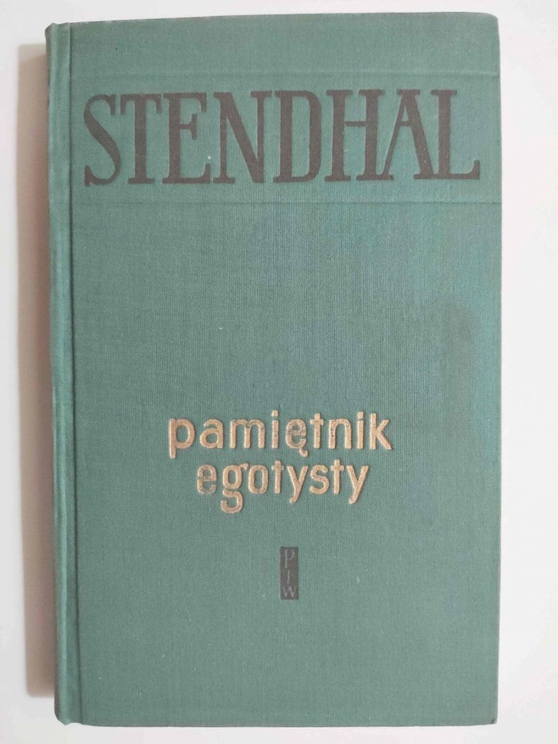 PAMIĘTNIK EGOTYSTY - Stendhal