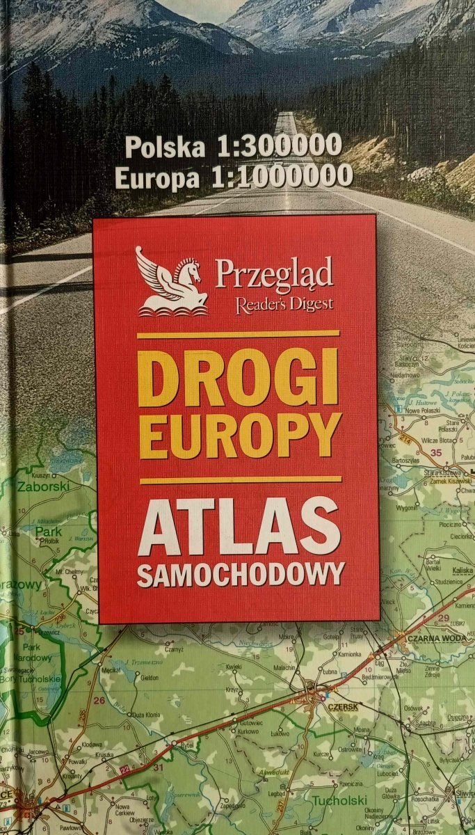 DROGI  EUROPY ATLAS SAMOCHODOWY. 1:1000000