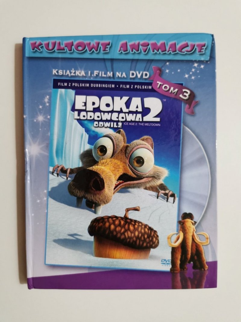EPOKA LODOWCOWA 2 LODOWCOWA ODWILŻ. KSIĄŻKA Z FILMEM DVD 2009