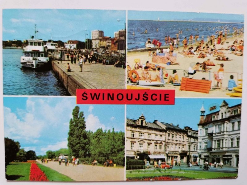 ŚWINOUJŚCIE. WYBRZEŻE WŁADYSŁAWA IV I INNE UJĘCIA FOT. HATTOWSKI