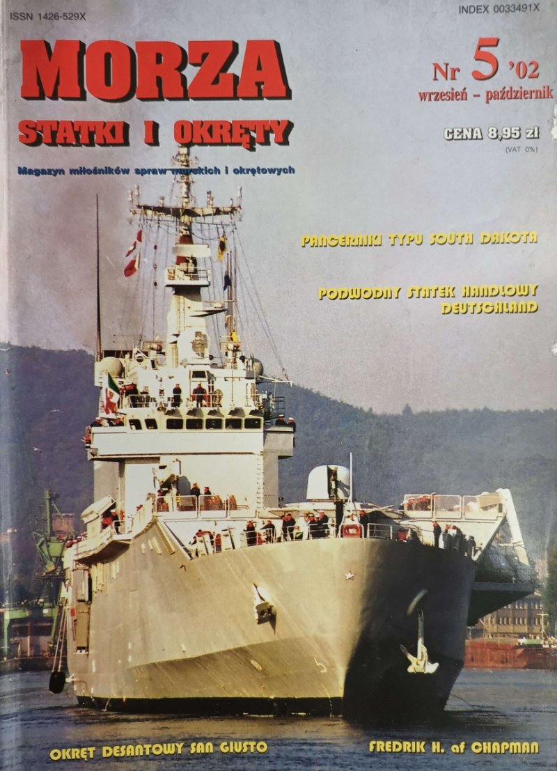 MORZA STATKI I OKRĘTY NR 5/2002