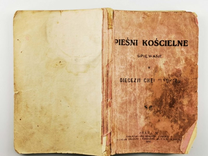 PIEŚNI KOŚCIELNE ŚPIEWANE W DIECEZJI CHEŁMIŃSKIEJ 1931