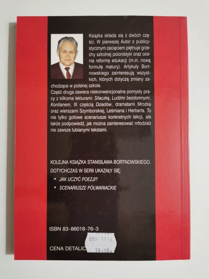 NOWE SPORY NOWE SCENARIUSZE - Stanisław Bortnowski 2001