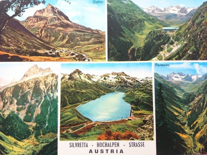 SILVRETTA HOCHALPEN STRASSE. AUSTRIA