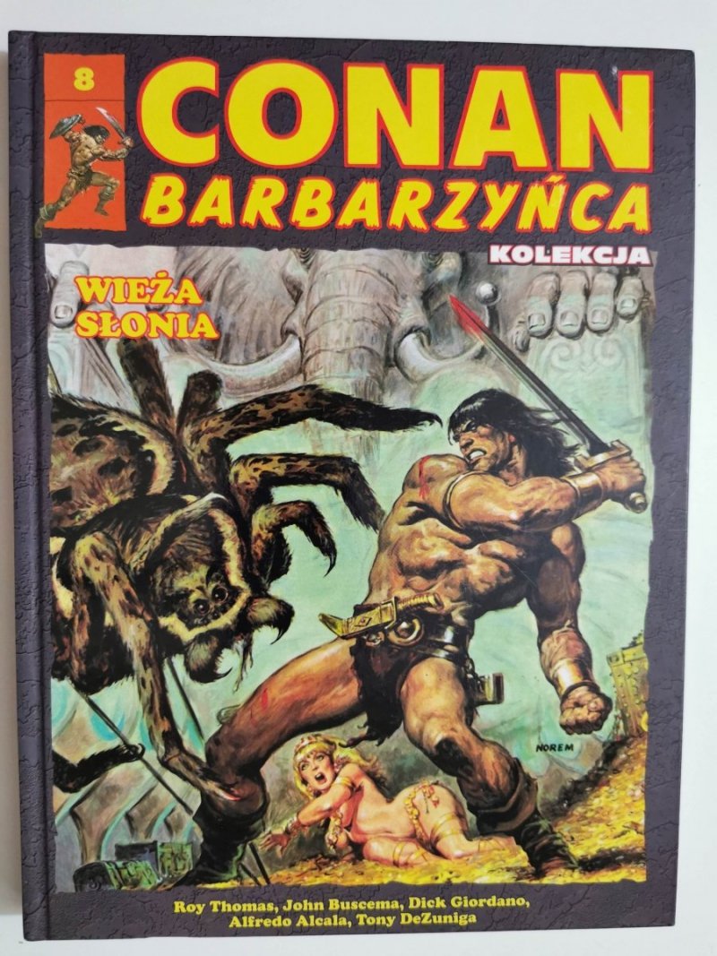 CONAN BARBARZYŃCA TOM 8 WIEŻA SŁONIA 2018