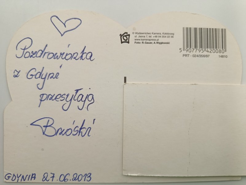 POZDROWIENIA GDYNIA SERCE
