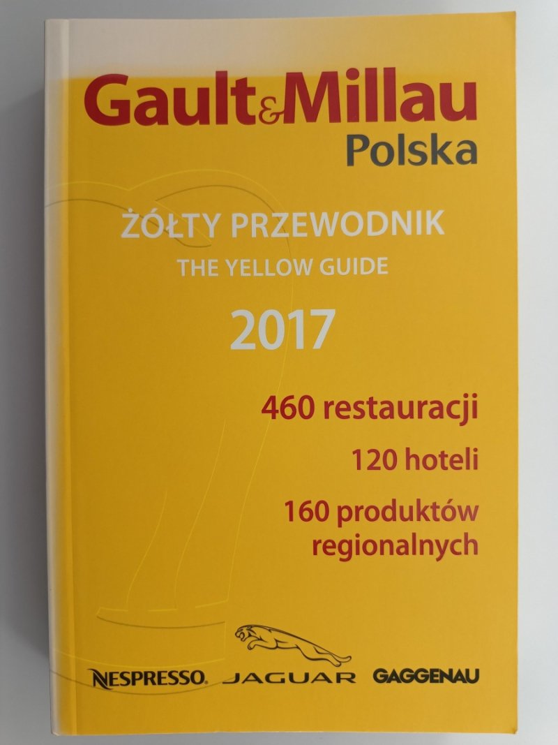 ŻÓŁTY PRZEWODNIK 2017 GAULT & MILLAU POLSKA