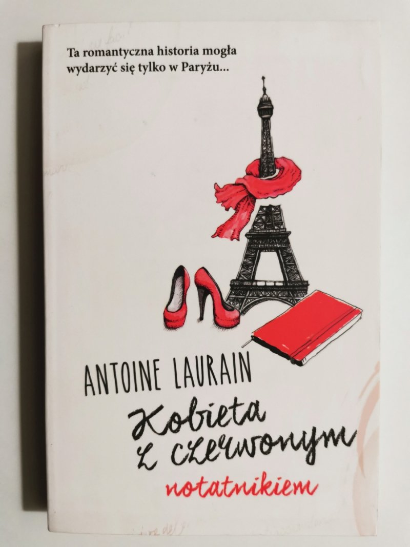 KOBIETA Z CZERWONYM NOTATNIKIEM - Antonie Laurain