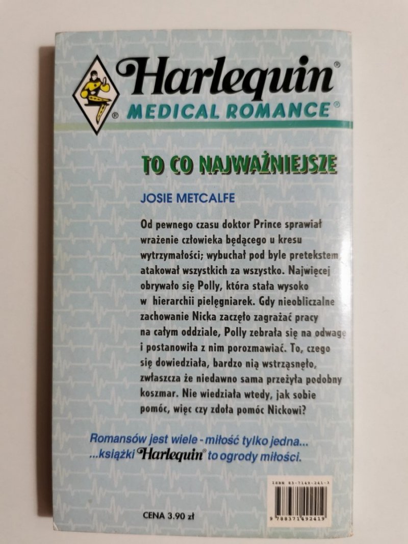 TO CO NAJWAŻNIEJSZE - Josie Metcalfe 1998